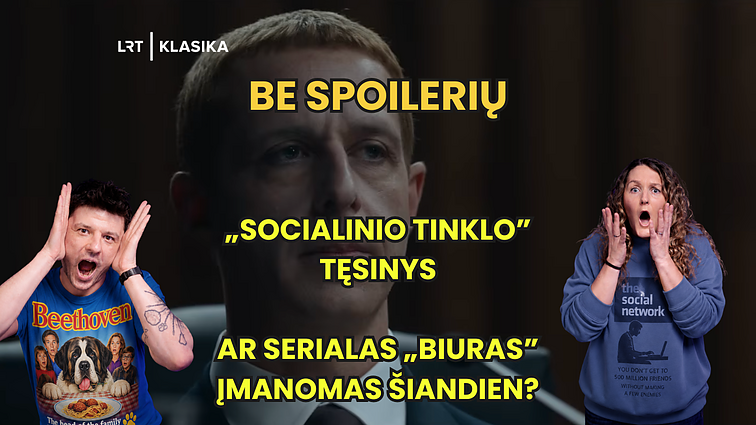 Laukiamas „Socialinio tinklalapio“ tęsinys, filmas apie „Monopolį“ ir „Biuro“ neįmanomybė