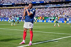 Kylianas Mbappe. Pasaulio futbolo čempionatas: Prancūzija – Senegalas Kylianas Mbappe. Pasaulio futbolo čempionatas: Prancūzija – Senegalas