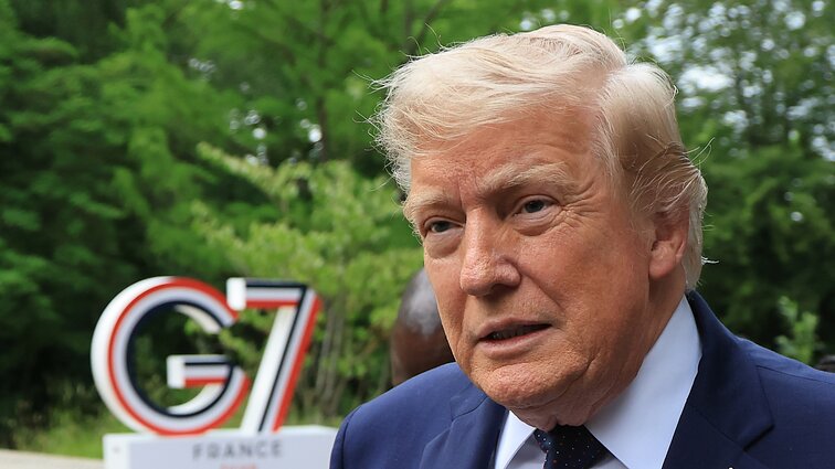„Greit galėsime tai padaryti“: G7 susitikime – Trumpo užuominos dėl sankcijų Rusijos naftai
