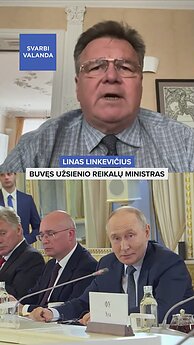 Linkevičius apie tai, kas šiandien slypi už kalbų apie taiką