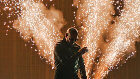 Pitbullio koncerto akimirka Pitbullio koncerto akimirka