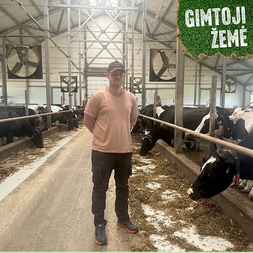 LRT./Rūta Simanavičienė, Ūkininkas Martynas Krūvelis iš Prienų rajono.