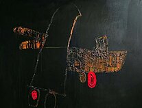 Rytas Jurgelis. „Šeima“. 120x100, drobė, aliejus, 2025 Rytas Jurgelis. „Šeima“. 120x100, drobė, aliejus, 2025