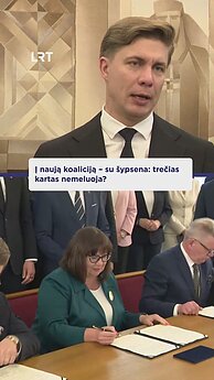 Pasirašyta koalicijos sutartis