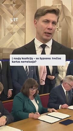 Pasirašyta koalicijos sutartis
