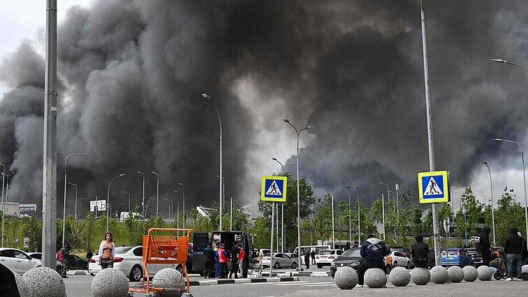 Daugiau apie Ukrainos smūgį Maskvai: sprogimai pažadino sostinę, smogta 200 taikinių