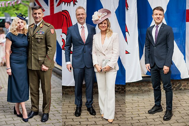 Vilniuje iškilmingai paminėta britų karaliaus Karolio III gimimo diena Vilniuje iškilmingai paminėta britų karaliaus Karolio III gimimo diena