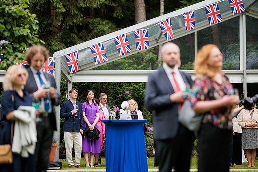 Vilniuje iškilmingai paminėta britų karaliaus Karolio III gimimo diena