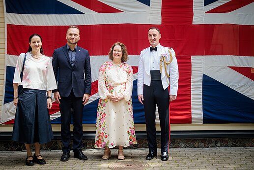 Vilniuje iškilmingai paminėta britų karaliaus Karolio III gimimo diena