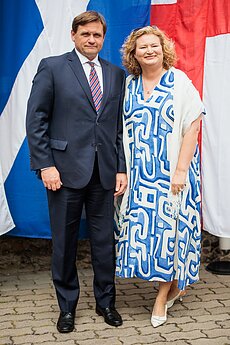 Vilniuje iškilmingai paminėta britų karaliaus Karolio III gimimo diena