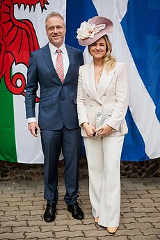 Vilniuje iškilmingai paminėta britų karaliaus Karolio III gimimo diena