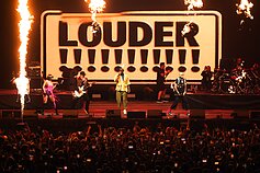 „Black Eyed Peas“ koncerto akimirka „Black Eyed Peas“ koncerto akimirka