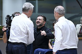 Volodymyras Zelenskis, Europos Vadovų Taryba Volodymyras Zelenskis, Europos Vadovų Taryba