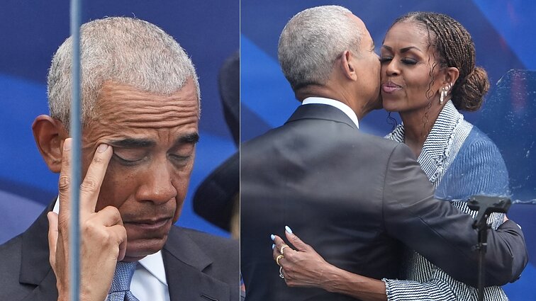 Obamą iki ašarų sujaudino žmonos Michelle kalba: jausmingi žodžiai tapo renginio akcentu