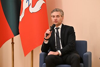 Kęstutis Budrys susitiko su Lietuvos diasporos jaunimu
