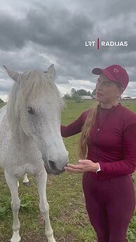 Rima Pliopienė Prienų rajone plėtoja išskirtinį žirgyną