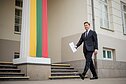 Trečiadienį susitiko Gitanas Nausėda ir Mindaugas Sinkevičius
