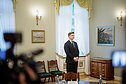 Trečiadienį susitiko Gitanas Nausėda ir Mindaugas Sinkevičius