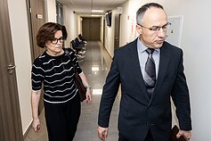 Vladimiras Laučius teismo posėdyje Vladimiras Laučius teismo posėdyje
