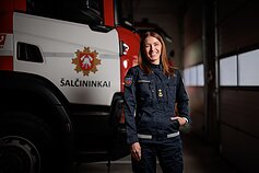 Erika Laurinėnienė – pirmoji Lietuvoje moteris, vadovaujanti priešgaisrinei gelbėjimo tarnybai Erika Laurinėnienė – pirmoji Lietuvoje moteris, vadovaujanti priešgaisrinei gelbėjimo tarnybai