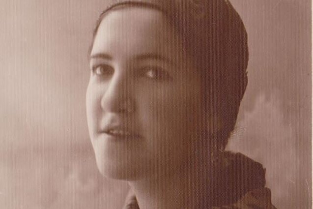 Emilija Kvedaraitė-Mykolaitienė, 1931 m. gruodžio 25 d., nežinomas fotografas  