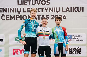 „Energus“ dviratininkai Lietuvos čempionate iškovojo čempiono titulą ir keturis medalius