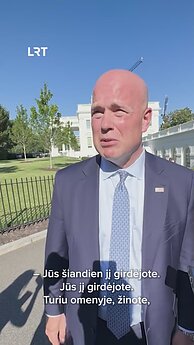 JAV ambasadorius NATO: mūsų santykiai su Lietuva puikūs