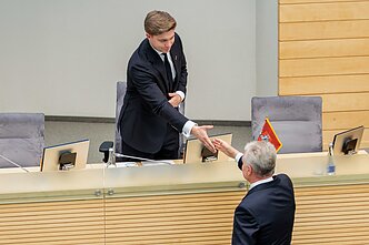Mindaugo Sinkevičiaus kandidatūra į premjerus teikiama Seime