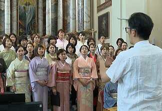 Lietuviškai dainuojantis japonų choras „AKchoir“ 