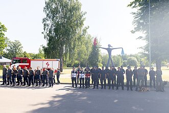 Išlydėjimas Lietuvos gelbėtojų ir medicinos pagalbos komandų, vykstančių į žemės drebėjimo nuniokotą Venesuelą Išlydėjimas Lietuvos gelbėtojų ir medicinos pagalbos komandų, vykstančių į žemės drebėjimo nuniokotą Venesuelą