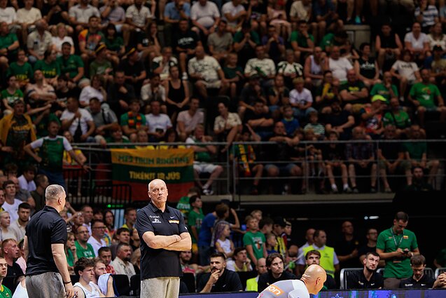 Rimas Kurtinaitis, Kontrolinės rungtynės: Lietuva – Ukraina