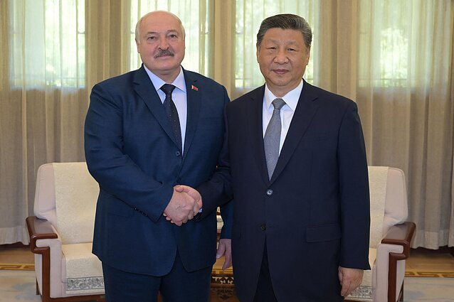Aleksandr Lukaszenko, Xi Jinping Aleksandr Lukaszenko, Xi Jinping