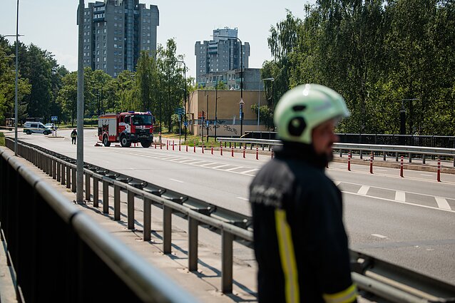 Degalinėje fiksuotas dujų nuotėkis Degalinėje fiksuotas dujų nuotėkis