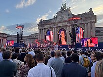 JAV nepriklausomybės šventė Briuselyje JAV nepriklausomybės šventė Briuselyje