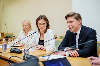 M. Sinkevičius spotkał się z liberałami M. Sinkevičius spotkał się z liberałami