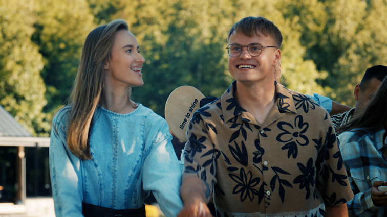 Dainininkės Emilijos Katauskaitės klipo filmavimo akimirka Dainininkės Emilijos Katauskaitės klipo filmavimo akimirka