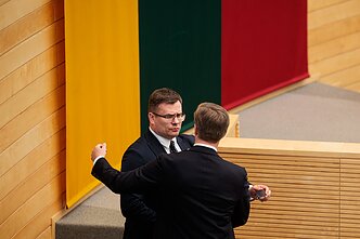 Mindaugas Sinkevičius ir Laurynas Kasčiūnas Mindaugas Sinkevičius ir Laurynas Kasčiūnas
