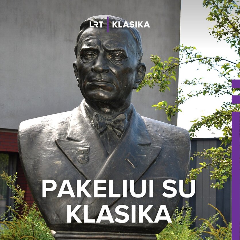 Boriso Dauguviečio biustas Biržuose