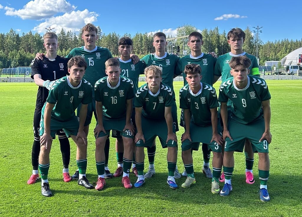 Vaikinų U17 futbolo rinktinė Baltijos taurėje su suomiais išsiskyrė taikiai