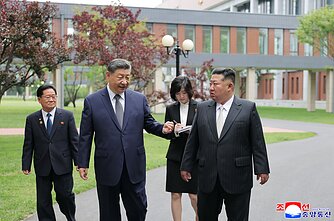 Kim Jong Unas ir Xi Jinpingas