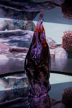Emilija Škarnulytė, „Jūratės ašaros“, „Tate St Ives“, 2025. Menininkės leidimu Emilija Škarnulytė, „Jūratės ašaros“, „Tate St Ives“, 2025. Menininkės leidimu
