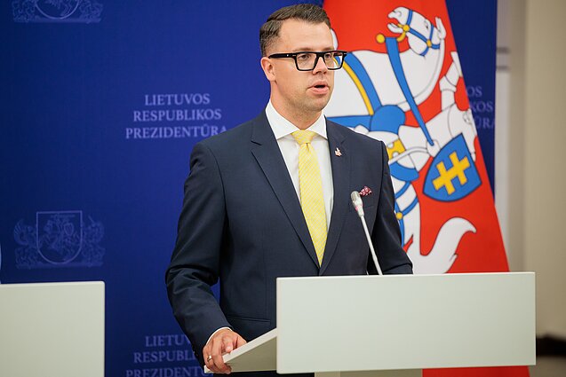 Komentarai po kandidato į kultūros ministrus Luko Alsio susitikimo su prezidentu Gitanu Nausėda Komentarai po kandidato į kultūros ministrus Luko Alsio susitikimo su prezidentu Gitanu Nausėda