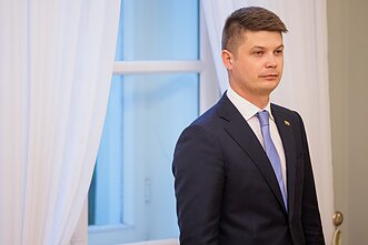 Martynas Katelynas susitiko su Gitanu Nausėda Martynas Katelynas susitiko su Gitanu Nausėda
