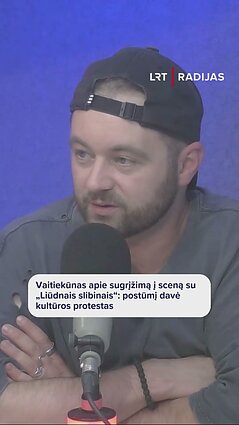 Vaitiekūnas apie sugrįžimą į sceną su „Liūdnais slibinais“: postūmį davė kultūros protestas