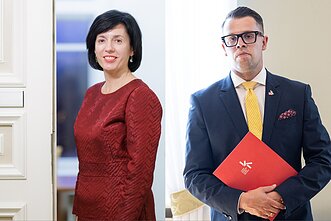 Vaidą Aleknavičienę turėtų pakeisti dabartinis ministerijos kancleris Lukas Alsys Vaidą Aleknavičienę turėtų pakeisti dabartinis ministerijos kancleris Lukas Alsys