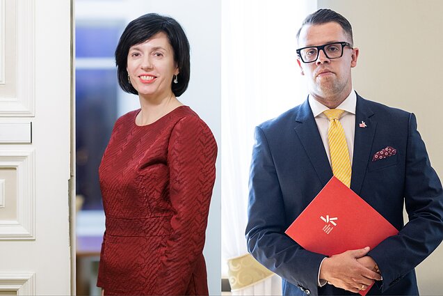 Vaidą Aleknavičienę turėtų pakeisti dabartinis ministerijos kancleris Lukas Alsys Vaidą Aleknavičienę turėtų pakeisti dabartinis ministerijos kancleris Lukas Alsys