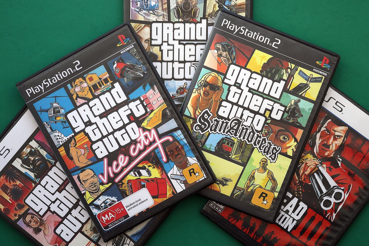 GTA; kompiuteriniai žaidimai; Play Station