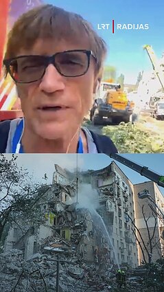 Rusija surengė masinę ataką: Kyjivas buvo labai rimtai bombarduotas