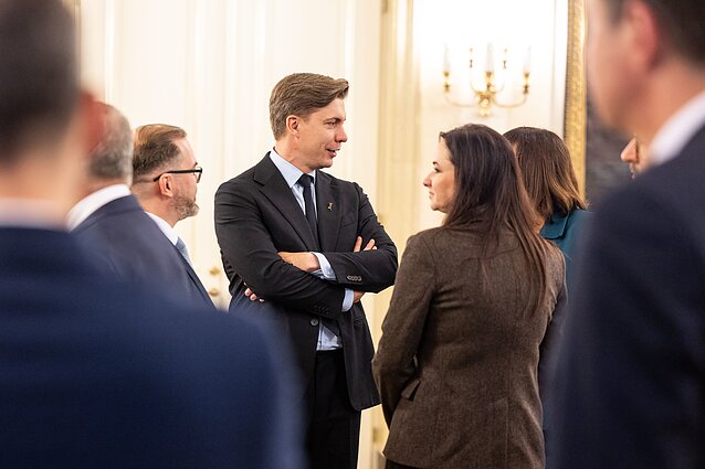 Mindaugas Sinkevičius, Inga Ruginienė Mindaugas Sinkevičius, Inga Ruginienė