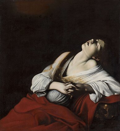 Michelangelo Merisi da Caravaggio „Šv. Marijos Magdalietės ekstazė“ Michelangelo Merisi da Caravaggio „Šv. Marijos Magdalietės ekstazė“